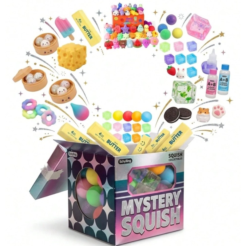 Mystery Box Blind Bag - 1PC Silky Soft Squishy Blind Box