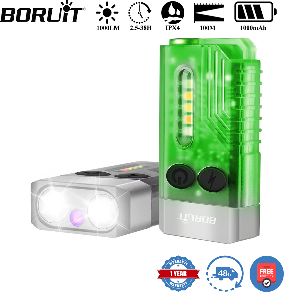 Fidget Cube Original - BORUiT V10 Keychain UV LED EDC