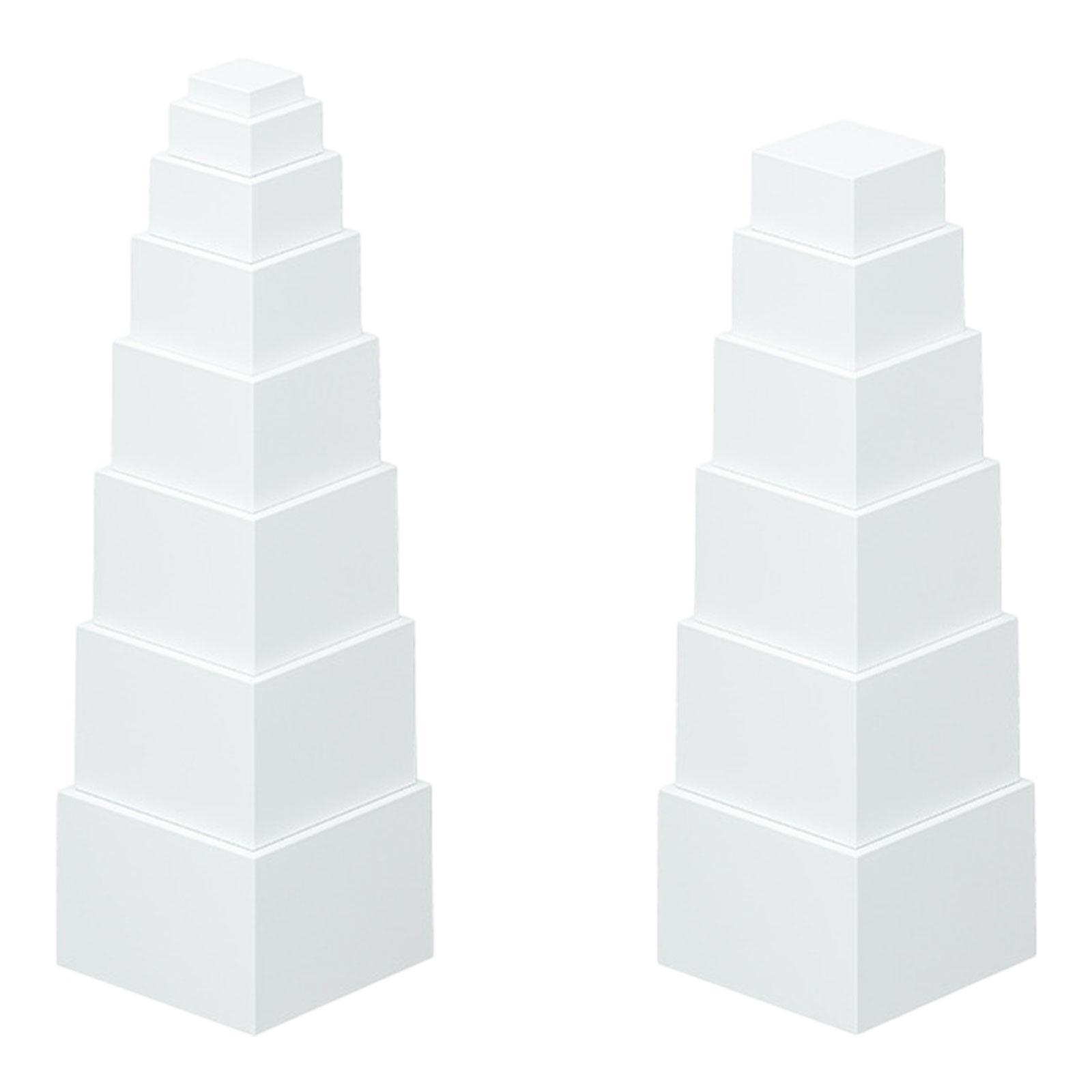 Display Risers Set - Stackable Buffet Riser Set Hollow Bottom