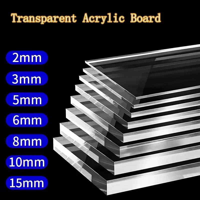 Transparent Plexiglass Plate C - Display Case Acrylic review and price
