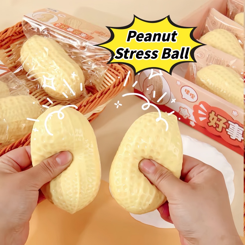 In Stock Peanut Stress Ball Cr - Vinyl Figure Blank review and price