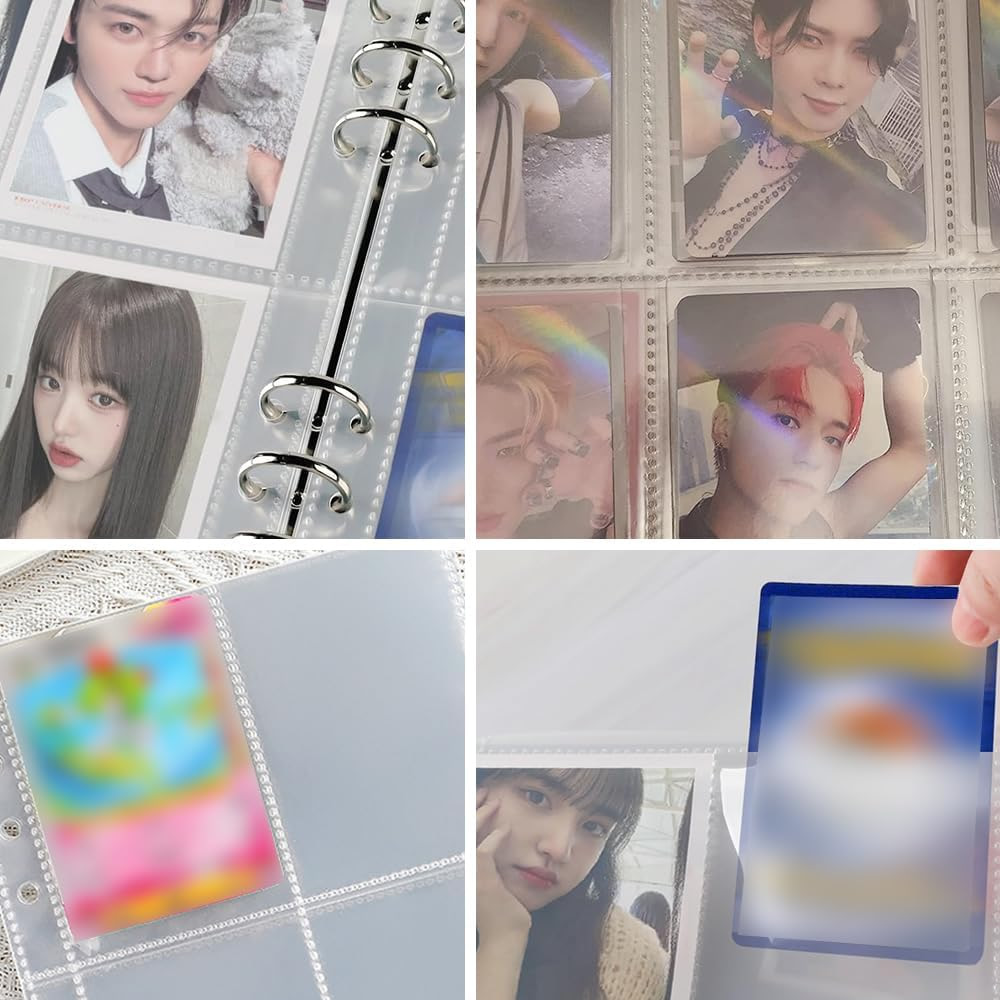 4 Pockets Photo Card Sleeves B - Pokemon Binder Card review and price