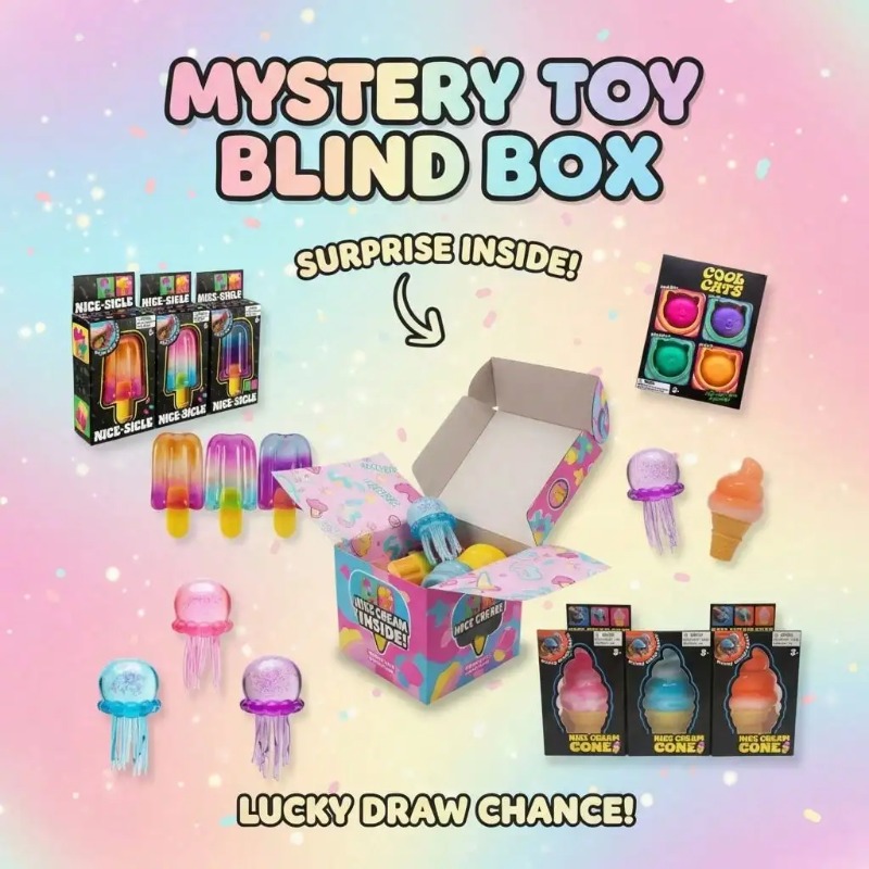 2026 new various squid shaped  - Mystery Box Blind Bag review and price