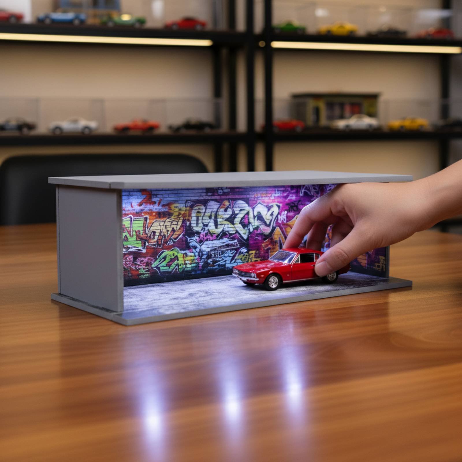 Graffiti Parking Garage Displa - Display Case Acrylic review and price