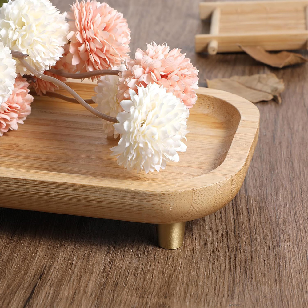 4pcs Brass Cutting Board Feet  - Display Risers Set review and price