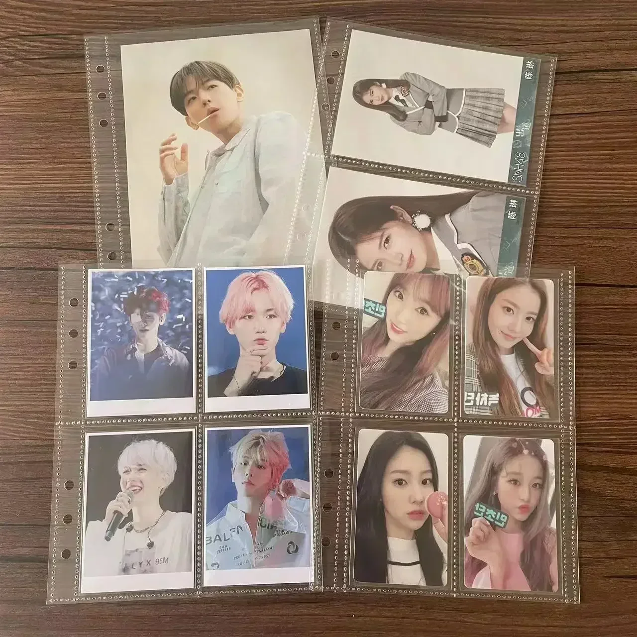 1-4 Grid Transparent Photocard - Trading Card Binder review and price