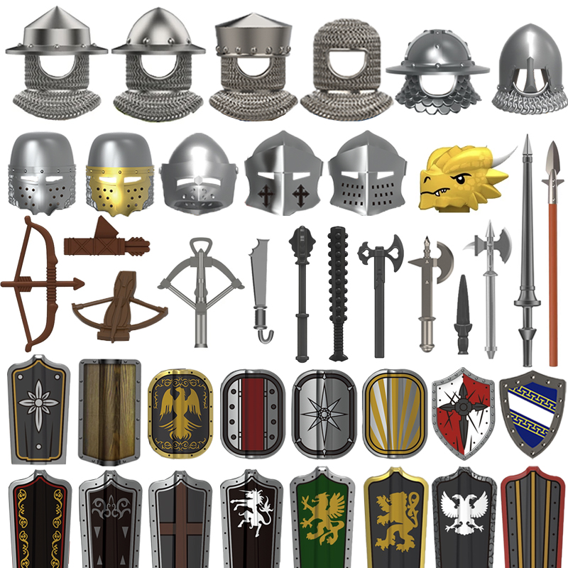 Medieval Castle Soldier Action - Lego Minifigure Holder review and price
