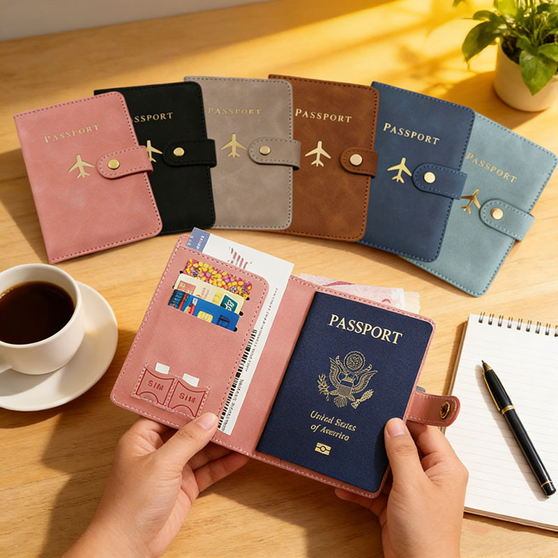 Leather Passport Holder Covers - Card Top Loader review and price