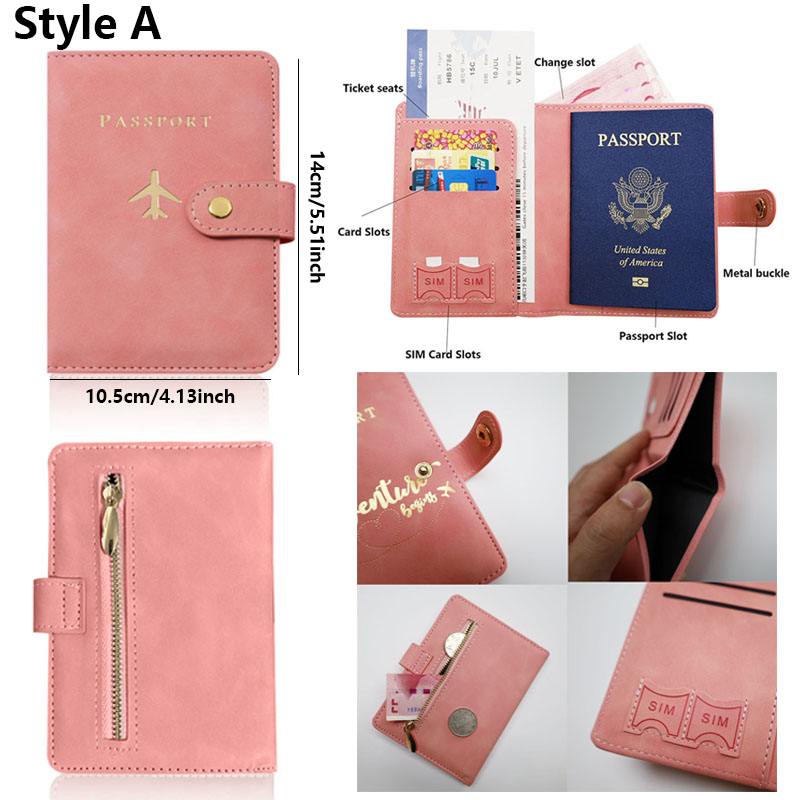 Leather Passport Holder Covers - Card Top Loader review and price