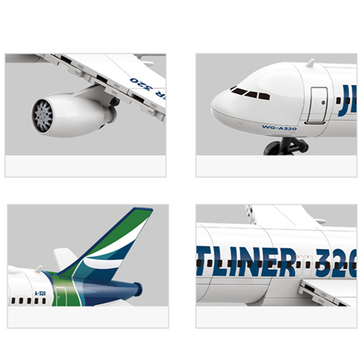 Model Airplane Aviation A320 A - Model Airplane Plastic review and price