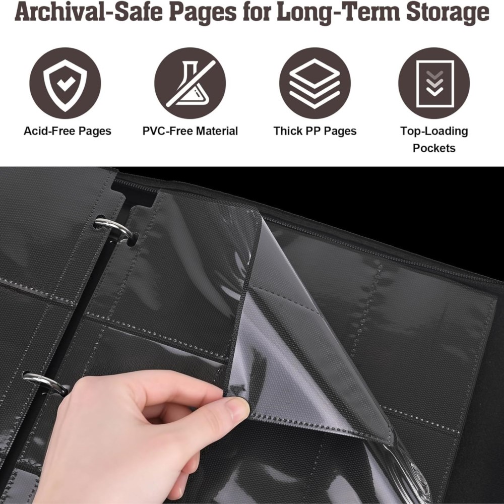 900 Pockets Card Binder Album  - Trading Card Binder review and price